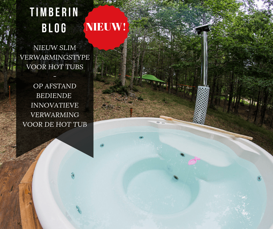 APP GECONTROLEERDE HOUTEN PELLETVERWARMER KACHEL VOOR HOTTUBS
