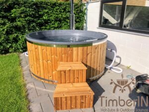 Houtgestookte Hottub Jacuzzi Met Massagejts – TimberIN Rojal (1)