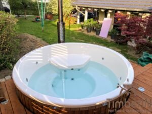 Houtgestookte Hottub Jacuzzi Met Massagejts – TimberIN Rojal (2)