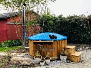 Hottub Met Geintegreerde Kachel Wellness Royal