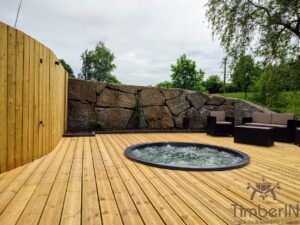 Ingebouwde Ingegraven Hottub Jacuzzi (2)