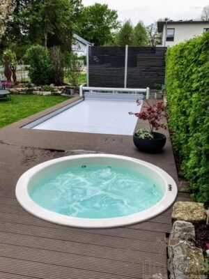 Vijfde Bejaarden Menselijk ras Ingebouwde ingegraven hottub jacuzzi kopen - TimberIN