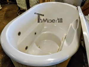 Ofuro Oval Hot Tub Met Externe Houtkachel (8)