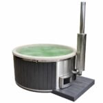 Pellet Hottub – TimberIN Nordic™ Pellet Comfort (4–8 personen)