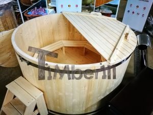 Houtgestookte Houten Hottub Basic Model (16)