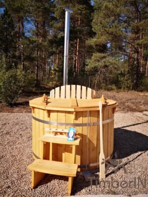 Houtgestookte Houten Hottub Spar Lariks (6)