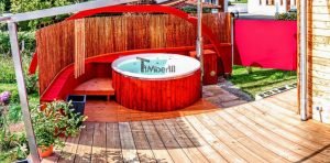 Hottub Fiberglas Met Geïntegreerde Kachel Thermohout Wellness Royal (2)