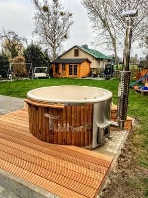 Hottub Fiberglas Met Geïntegreerde Kachel Thermohout Wellness Royal (4)