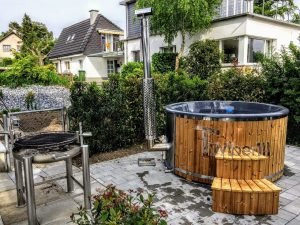 Hottub Fiberglas Met Geïntegreerde Kachel Thermohout Wellness Royal (4)