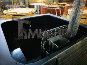 Kunststof Hottub Vierkant Black 7