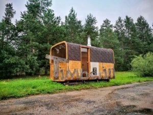 Rechthoekige Buitentuin Sauna 14