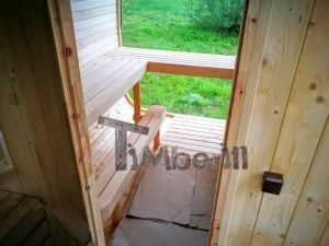 Rechthoekige Buitentuin Sauna 26