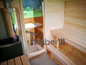 Rechthoekige Buitentuin Sauna 48