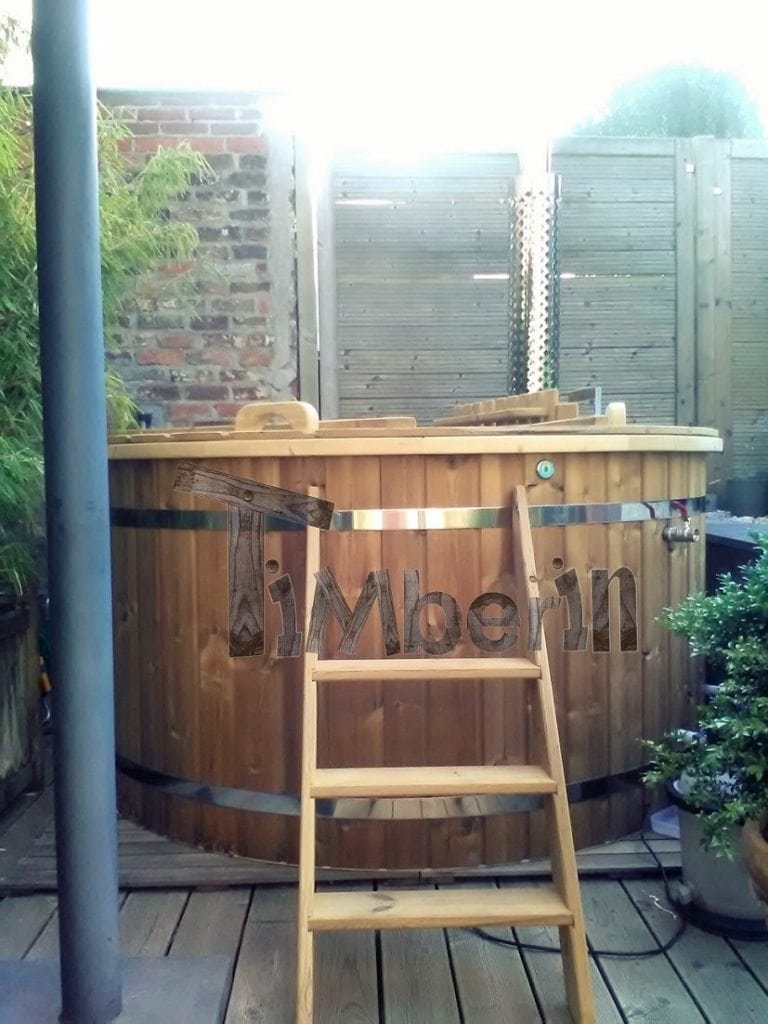 Houtgestookte Hottub Met Kunststof Franky Lauwe Belgie 2