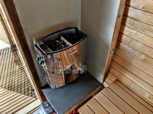 Rechthoekige Buitentuin Sauna (10)