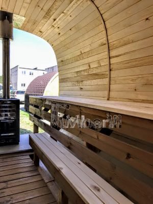 Rechthoekige Buitentuin Sauna (18)