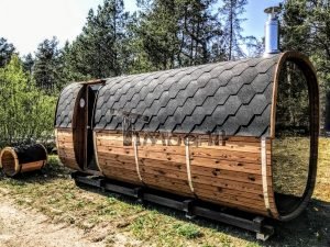 Rechthoekige Buitentuin Sauna (3)
