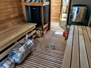 Rechthoekige Buitentuin Sauna (9)