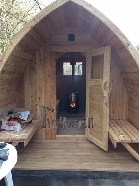 Sauna Igloo Lariks, Christine, Rijs, Nederland