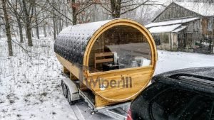 Buitenbad Sauna Met Aanhanger Kleedkamer En Harvia Oven (17)