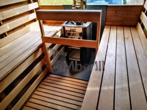 Buitenbad Sauna Met Aanhanger Kleedkamer En Harvia Oven (24)