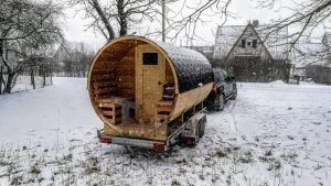 Buitenbad Sauna Met Aanhanger Kleedkamer En Harvia Oven (6)