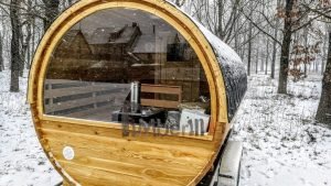 Buitenbad Sauna Met Aanhanger Kleedkamer En Harvia Oven (9)