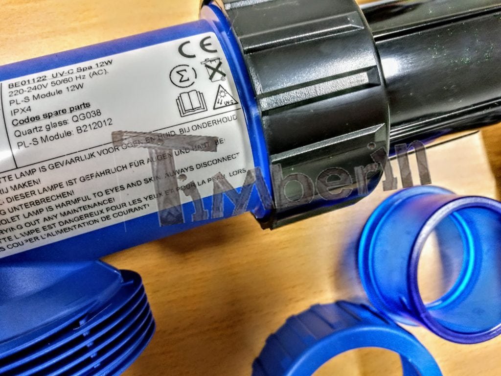 Uv C Filter Voor De Behandeling Van Water Zonder Chemicalien Hottubs 