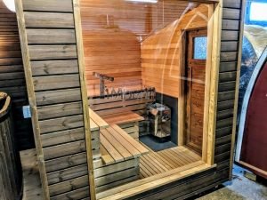 Moderne Sauna Voor Buiten In De Tuin (15)