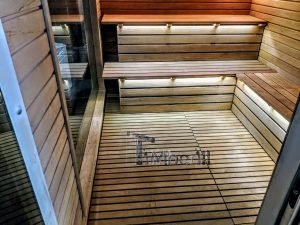Moderne Sauna Voor Buiten In De Tuin (18)
