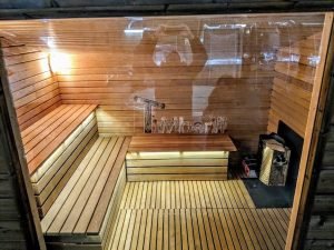 Moderne Sauna Voor Buiten In De Tuin (29)