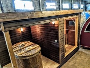 Moderne Sauna Voor Buiten In De Tuin (3)