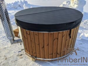 Met Leer Geïsoleerd Deksel Voor Hottubs (2)