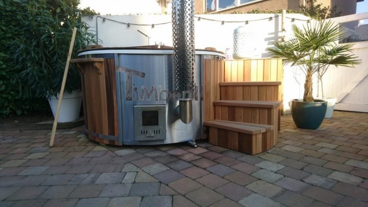Hottub Jacuzzi Met Integreren Kachel, Stefan, BB Driel, Netherlands (2)