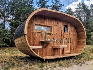 Ovale Buitentuin Sauna (35)