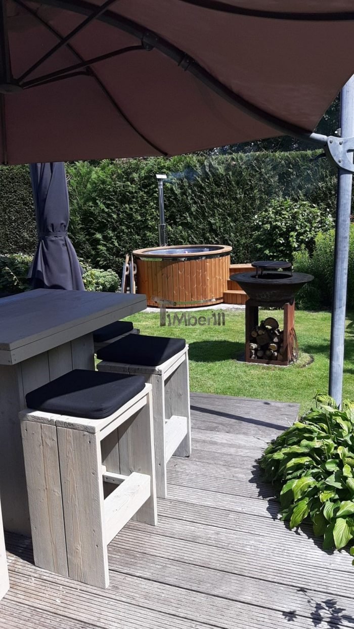 Hottub Met Geintegreerde Kachel Wellness Royal, Walter, Turnhout, België (1)