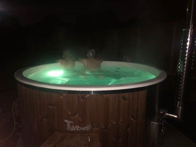 Hottub Met Geintegreerde Kachel Wellness Royal, Sofie, Lichtaart, België (1)