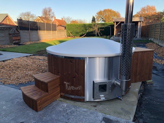 Hottub Met Geintegreerde Kachel Wellness Royal, Sofie, Lichtaart, België (2)