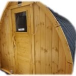 MODÈLE DE STOCK Saunas Extérieurs Pod Iglu Fenêtre Panoramique (1)