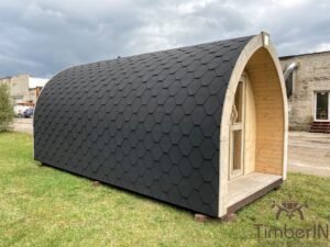 Houten Tuinhuis Blokhut Tuinberging Met Houtkachel (1)