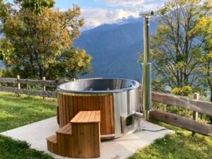 Geïntegreerde Houtgestookte Kachel voor Hottub – 30 kW van 316 RVS